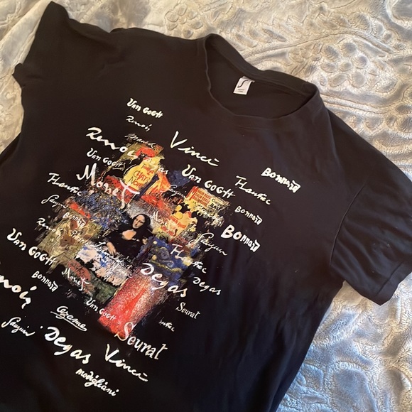 Artist tee from Paris - Picture 2 of 2